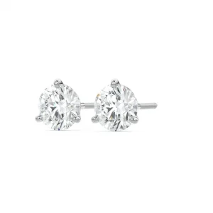 1. Martini Diamond Stud Earrings: Classic Brilliance, Personalized Sparkle
