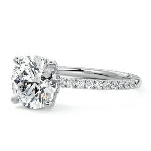 1. Nikki Engagement Ring: Modern Grace, Personalized Perfection