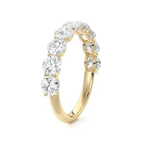 2. Half Eternity Band: A Sparkle That Lasts a Lifetime